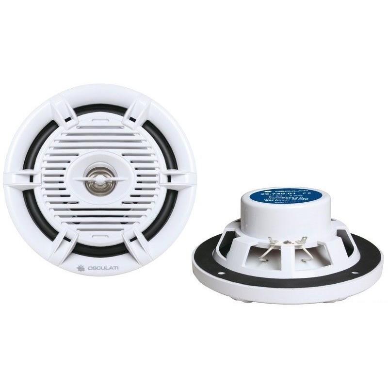 Pair 2-way speakers Power 25Wx2 Rms Max 40Wx2 95-20.000Hz 4.0Ohm White OS2974002