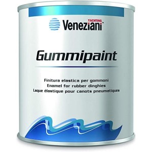 Veneziani Smalto Gummipaint 500ml Giallo 473COL1191Finitura idonea per la pitturazione di neoprene tela gommata PVC-30.02%