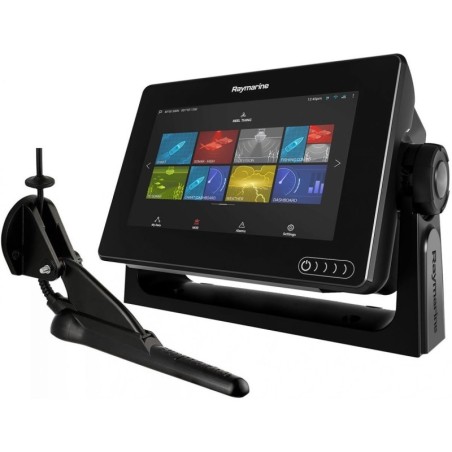 Raymarine Axiom 7DV 7" Multifunction Display with Fishfinder DownVision Transducer RYE7036402