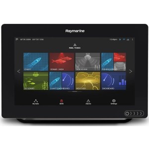Raymarine Axiom 9RV Multifunction Display + Fishfinder RealVision 3D Transducer RYE7036703