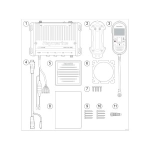 Raymarine Ray90 Radio VHF Modulare con Ricetrasmettitore AIS700 T70424 RYT70424-13%