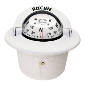 Ritchie Explorer F-50W 2-3/4 compass Bulit-in White UF67317J