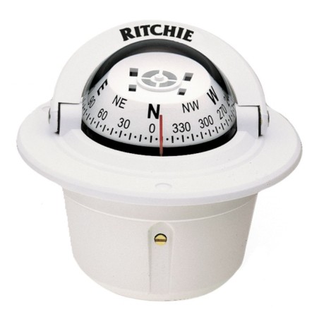 Ritchie Explorer F-50W 2-3/4 compass Bulit-in White UF67317J