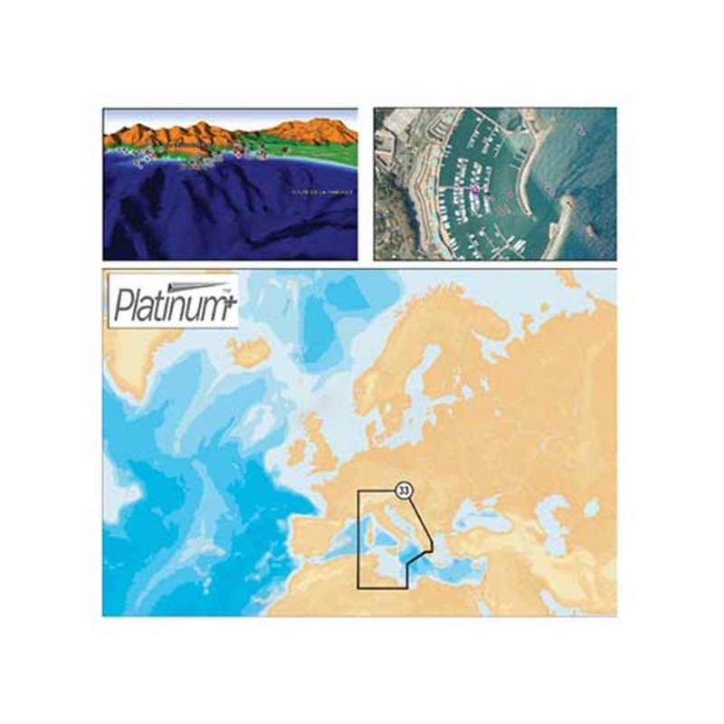 Cartografia Navionics SD/Micro SD Platinum + Charts 33P 61920542-5%