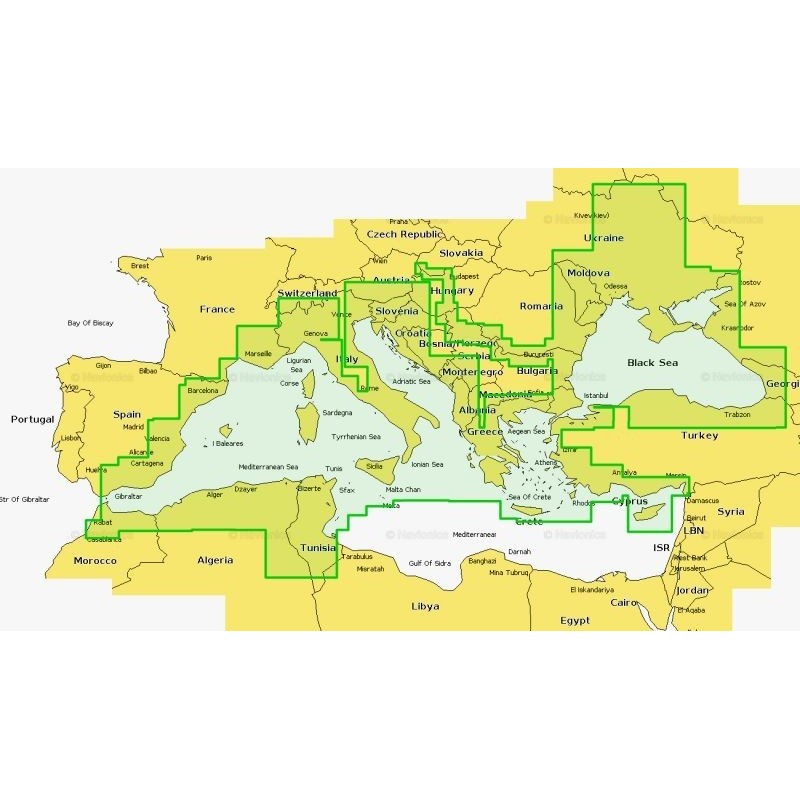Navionics+ SD/Micro SD 43XG Cartography 61920566