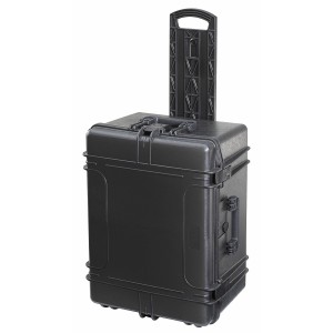 Waterproof Trolley Case Empty 620H250TR Black VHF Radio Video Cameras 66020029