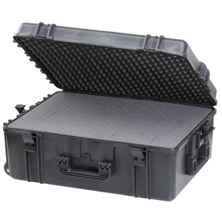 Waterproof Trolley Case Cubed Foam 620H250STR Black VHF Video Cameras 66020030