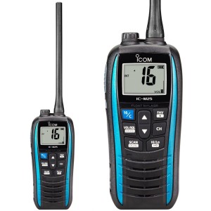 Icom IC-M25 EURO55 Blue Floating Handheld VHF 5W Marine Transceiver 66020566