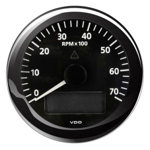 VDO Contagiri 7000 RPM 12/24V 85mm Nero ViewLine OS2758004-18%