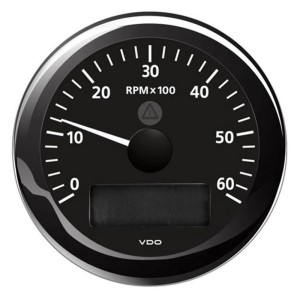 VDO Contagiri 6000 RPM 12/24V 85mm Nero ViewLine OS2758003-18%