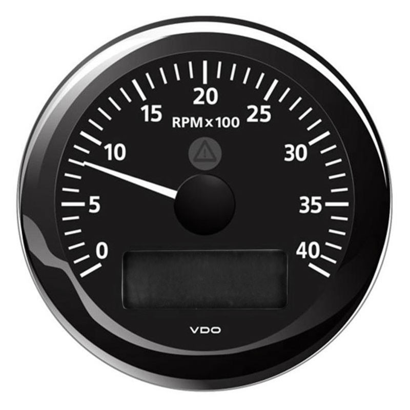VDO Contagiri 4000 RPM 12/24V 85mm Nero ViewLine OS2758001-18%