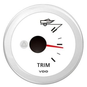 VDO Indicatore TRIM 167-10 Ohm 12/24V 52mm Bianco ViewLine OS2749601-18%