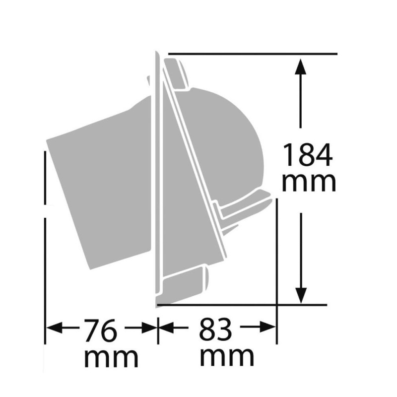 Ritchie Venturi Sail 3-3/4 Compass Black Red Dial OS2508802