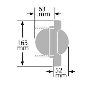 Bussola Ritchie Venturi Sail 3-3/4 Nera Rosa Blu OS2508801-18%