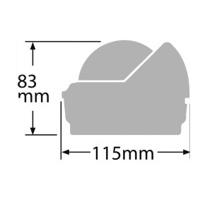Ritchie Voyager 3 Compass External White OS2508212