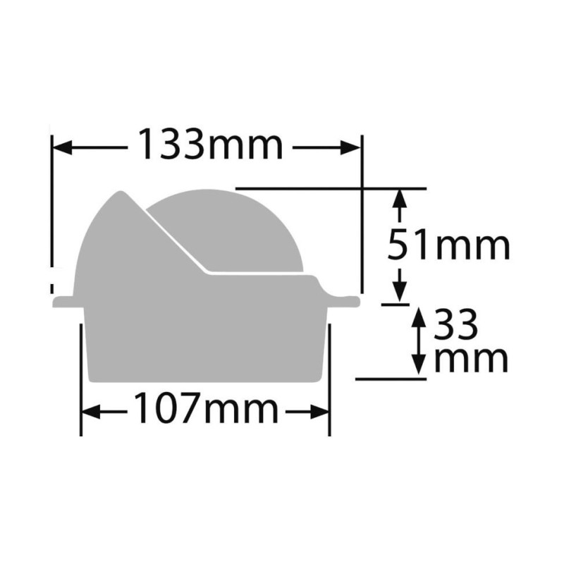 Bussola Ritchie Voyager 3 incasso Nera OS2508201-28%