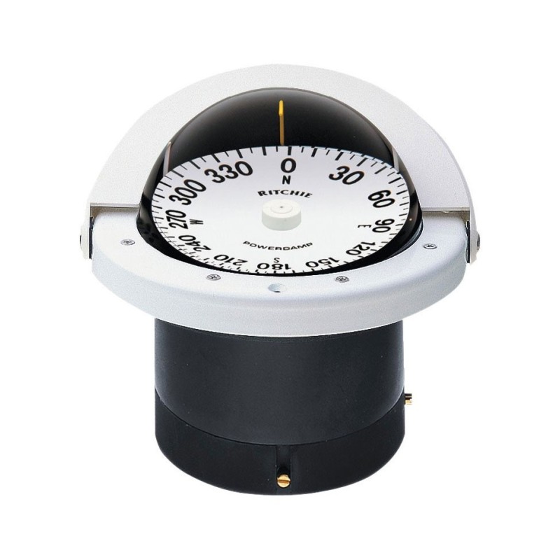 Ritchie Navigator 4-1/2 built-in compass 4-1/2 White OS2508402