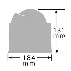 Ritchie Globemaster 5 with cover compass Black OS2508511