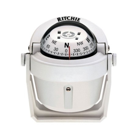 Ritchie Explorer B-51 2-3/4 Compass with bracket White OS2508122