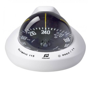 Bussola Olympic 115 Bianca Rosa piatta nera Lettura posteriore FNIP60996-10%