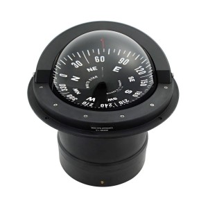 Riviera B6/W3 recess fit compass for sail boats Black dial Black body OS2500200