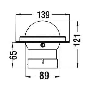 Riviera regatta tactic compass 3 White body 4-colour flat rose OS2503051