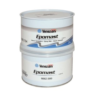 Veneziani Stucco Epomast A+B Epossidico Bicomponente 500g N709473COL200-30.93%