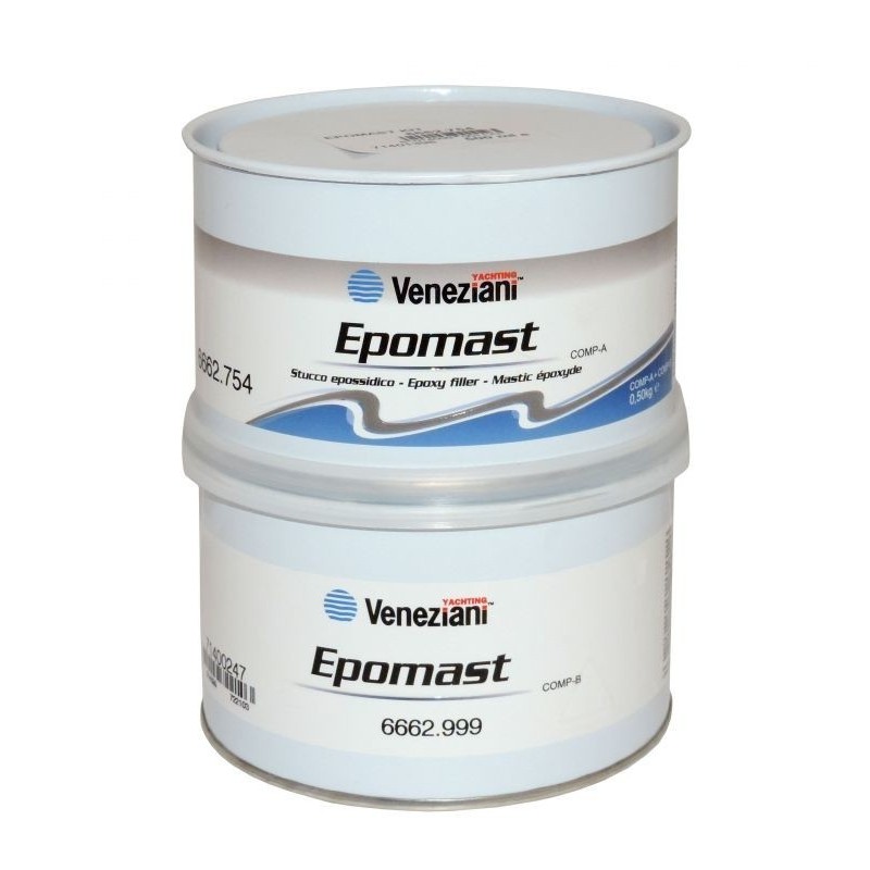 Veneziani Stucco Epomast A+B Epossidico Bicomponente 500g N709473COL200-30.93%