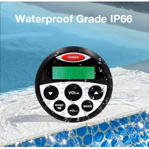 Watherproof Radio MP3 Player MP804 4x20Watt LCD Bluetooth AUX LZ63765