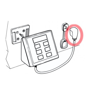 Raymarine D236 3-poliger Stecker RYD236