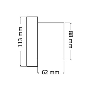 M3-TFT Dashboard radio 12V 4x40W FM/DAB/ROS with remote control OS2953002