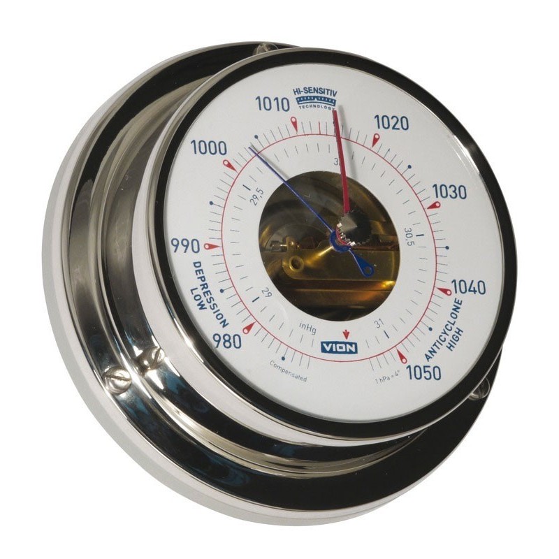 VION A80 MIC CHR Barometro in acciaio inox 95x40mm Quadrante 80mm OS2890380-18%