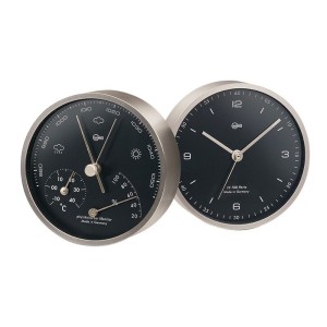 Barigo Pentable Orologio in ottone satinato 100/104mm Quadrante nero OS2808601-18%