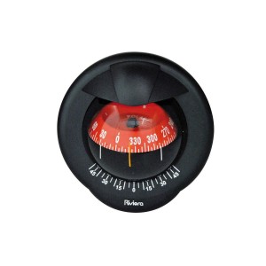 Bussola a parete Riviera Pegasus 3 Rosa rossa Corpo nero OS2501917-28%