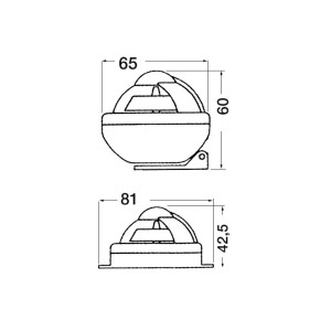 Bussola Riviera Comet 1-2 Grigia OS2500601-28%