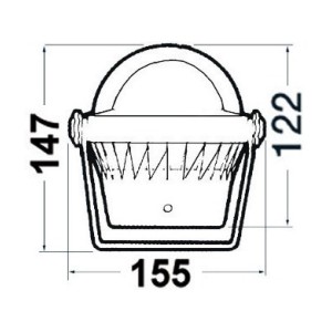 Riviera Bussola 3 BH2/AVB Rosa blu Corpo bianco OS2501508-28%