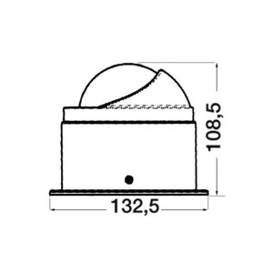 Bussola Riviera BA3 Rosa blu Corpo grigio Gradazione 5 OS2500513-28%