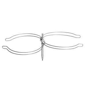 Fermapentole 2 Fuochi per Fornelli e Piano di Cottura Chrystal Burny MT1506682-20%