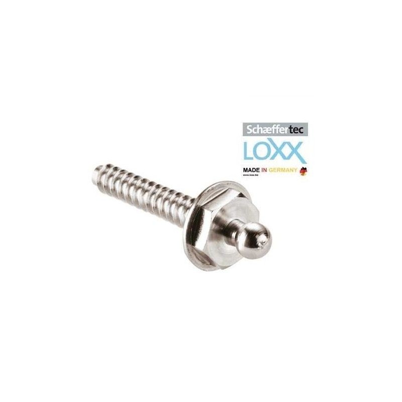 Self- tapping male Stainless Steel Tenax Button MT3214204