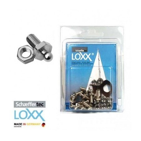 Blister 10pz viti M5 da 10 mm con dado Loxx Tenax MT3214294-10%