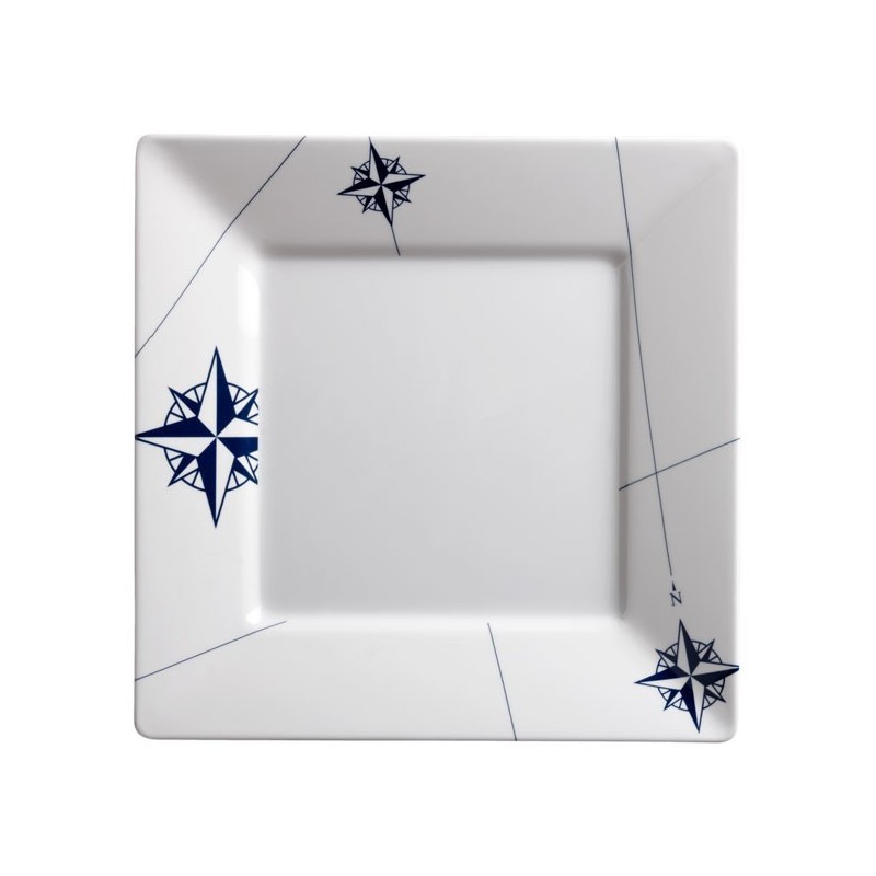 Marine Business Square Flat Plate 6pcs 25x25cm MT5801205