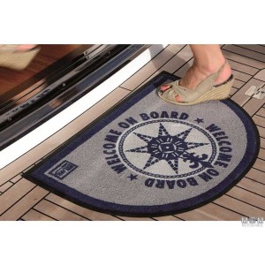 Tappeto antiscivolo 70x50cm Round Board Blue MT5801901-20%