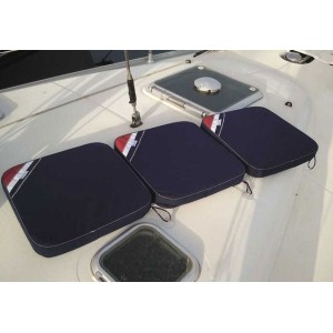 Extendible cushion 45x45cm Navy Blue with velcro and zipper MT5805073