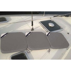 Extendible cushion 45x45cm Grey with velcro and zipper MT5805074