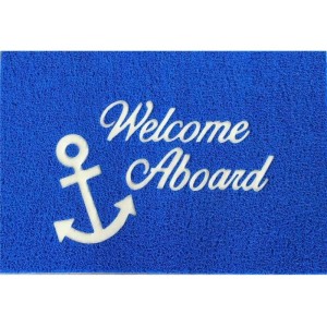 Tappeto Welcome Aboard Blu 40x60cm N20215505721-10%