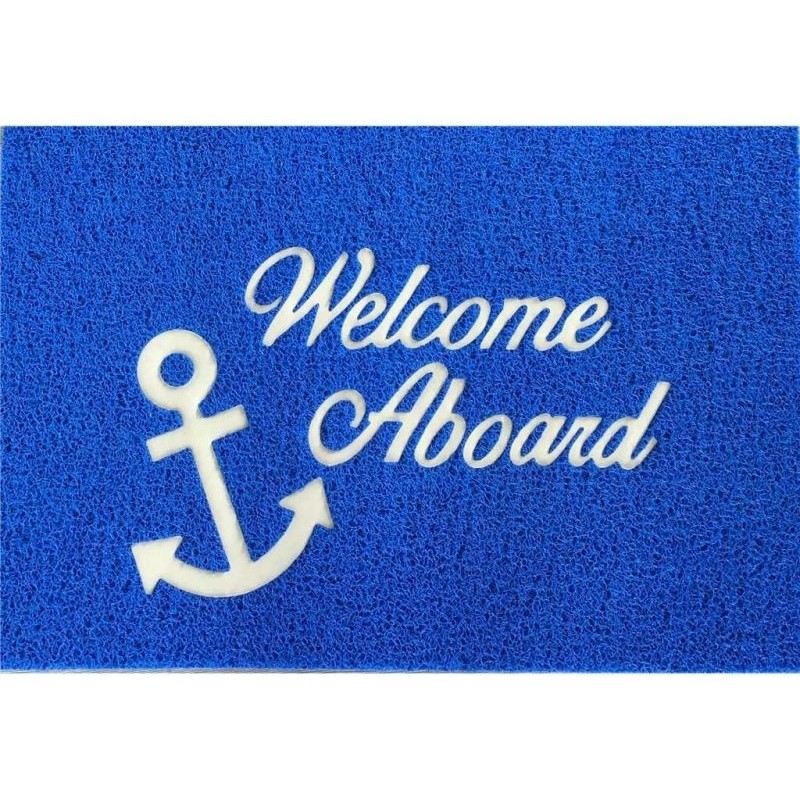 Tappeto Welcome Aboard Blu 40x60cm N20215505721-10%