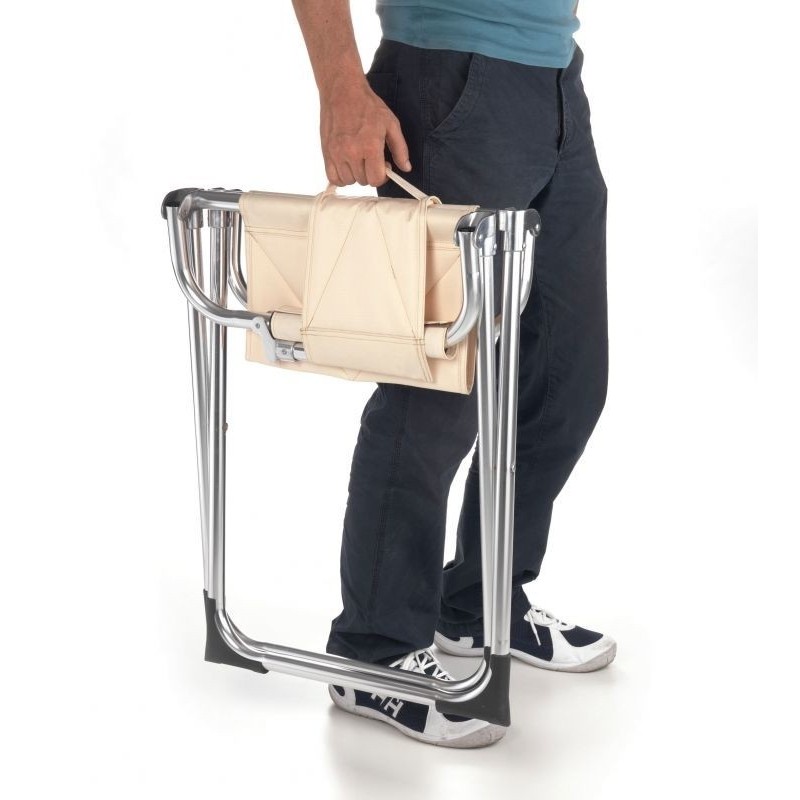 Poltroncina Pieghevole Venus con maniglia per il trasporto Ecrù N30713611495-20%