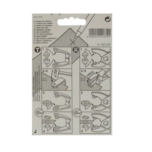 Display blister pack with installation kit 8.5mm OS1037208