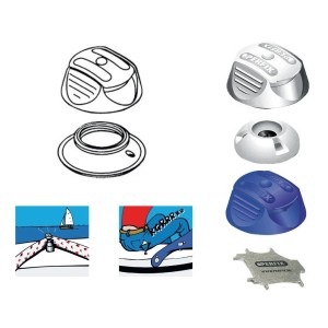 Bottone automatico Perfix Bianco 100pz OS1044601-0%