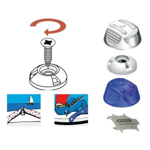 Perfix female snap fastener Blue colour 100 piece pack OS1044702